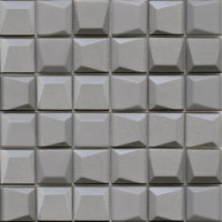 Effect Square Silver 30x30x0,8
