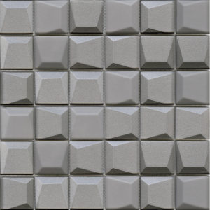 Effect Square Silver 30x30x0,8