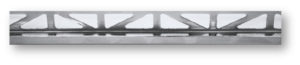8x11x2500 Pro-Part Laton Cromado