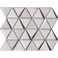 Effect Triangle Silver 31x26x0,8