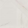 Stripes Mix Calacatta 25x25