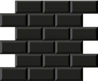 Mosaico Minimetro Negro 29,1x29,6