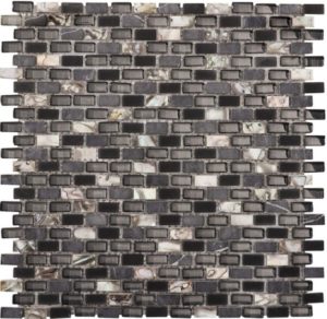 Tribal Pearl Black 1x2 28,6x28,3x0,8