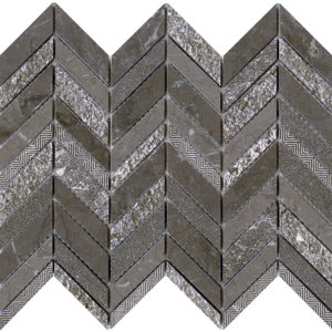 Victorian Chevron Brown 25,2x30,4x1