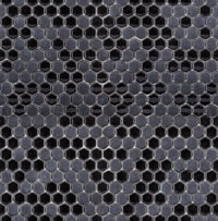 Glaze Mini Hexagon Black (1,5) 29,5x30x0,6