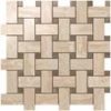 S.M. Woodstone Champagne Twist Mosaic 30,5x30,5