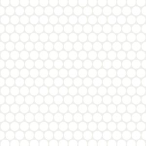 REX EXTRA LIGHT CIRCLE WHITE 29.5x27.7 NEW (735614) 29.5x27.7 Стеклянная мозаика
