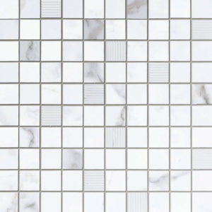 I CLASSICI STATUARIO 7,5x7,5 MOS.GLOSSY (747773) 7,5x7,5 Глазурованный керамогранит