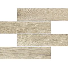 PLANCHES REX AMANDE MOD.LISTELLO 7,5x30 (756077) 7,5x30 Неглазурованный керамогранит