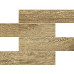PLANCHES REX NOISETTE MOD.LISTELLO 7,5x3 (756080) 7,5x30 Неглазурованный керамогранит