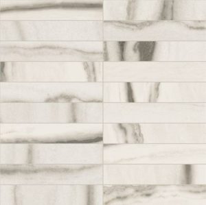 PREXIOUS REX WHITE FANT. MOS.3X15 MATTE (756304) 30x30 Глазурованный керамогранит