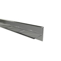 12,5x24х980 Pro-Shower Floor Chromed Stainless Steel левый