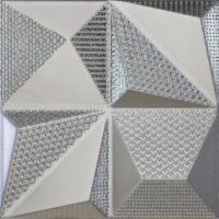 Multishapes Silver 25x25