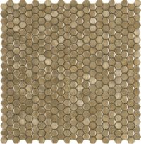 Gravity Aluminium Hexagon Gold 31x31x0,3