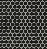 Air Hexagon Black 31x32,4x0,6