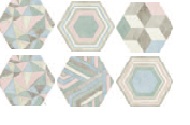 Portland Hexagon Deco 21,5x25