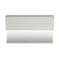 13x60x2500 Pro-Skirting Led White Aluminum